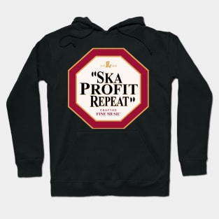 Ska Profit Repeat Beer Label Hoodie